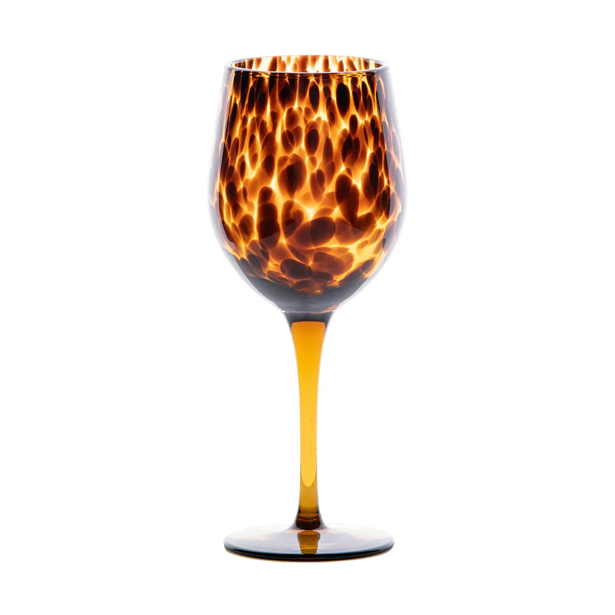 Juliska Puro Wine Glass - Tortoiseshell - Marcel’s Culinary Experience