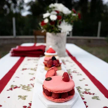 Couleur Nature Gooseberry Runner 16"x90" - Marcel’s Culinary Experience