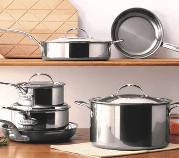 Hestan NanoBond® Titanium Stainless-Steel 10-Piece Cookware Set - Marcel’s Culinary Experience