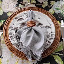 Juliska Bilbao Wood Napkin Ring - Marcel’s Culinary Experience