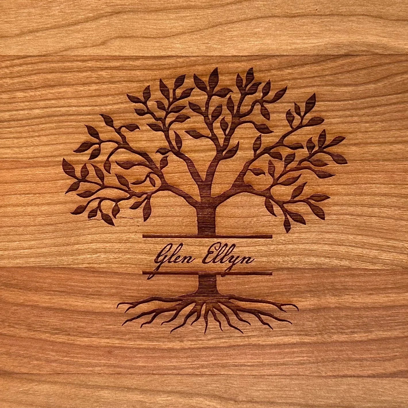 jk adams glen ellyn cherry bbq carving board close up