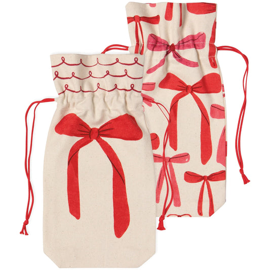 Bowtique Wine Bags Set of 2 - Marcel’s Culinary Experience
