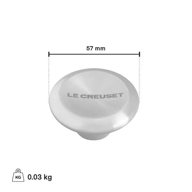 Le Creuset Signature Stainless Steel Knob Gold L 2.2" - Marcel’s Culinary Experience