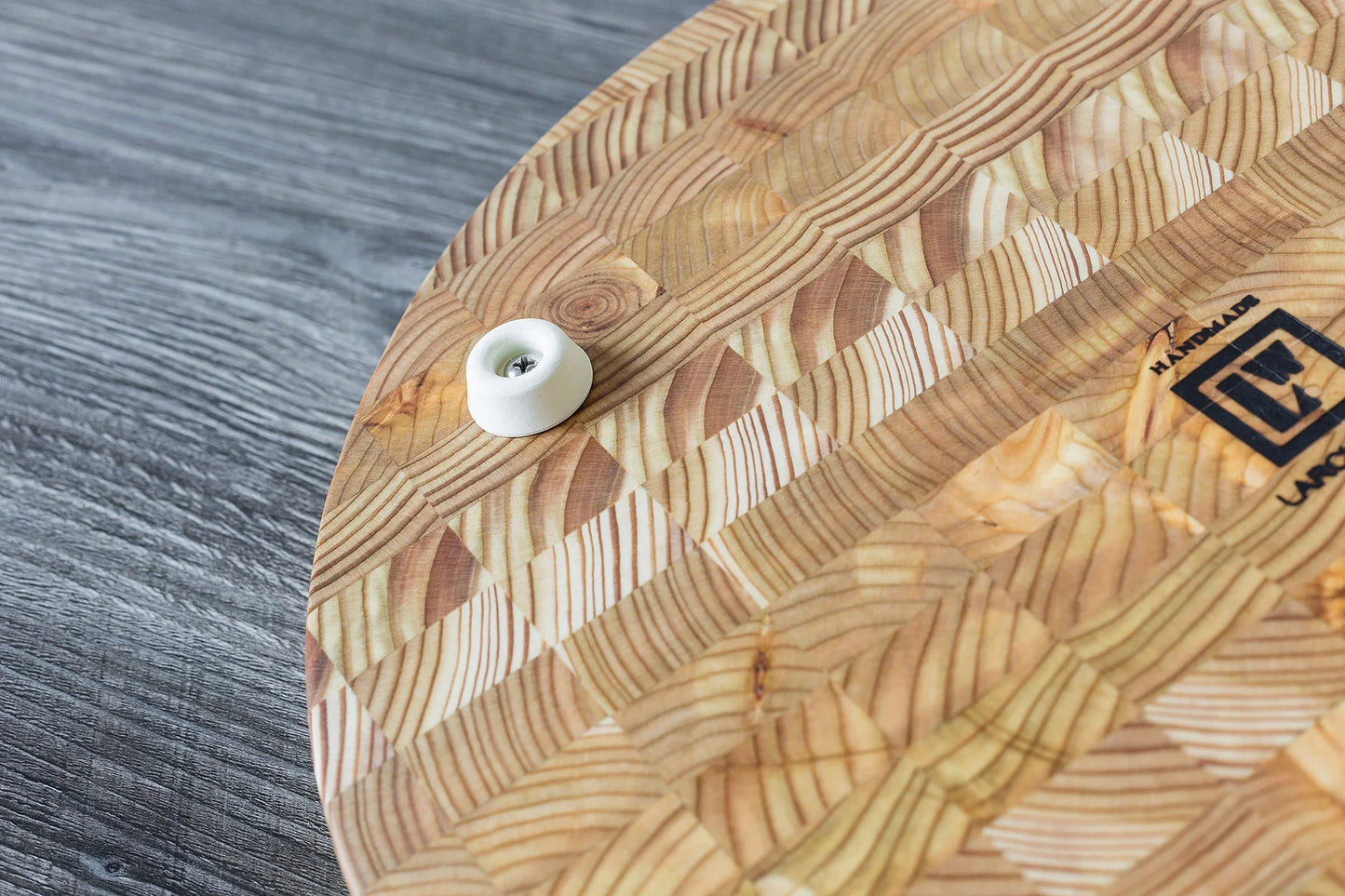 Larch Wood Canada Round Premium Cutting Board - Marcel’s Culinary Experience
