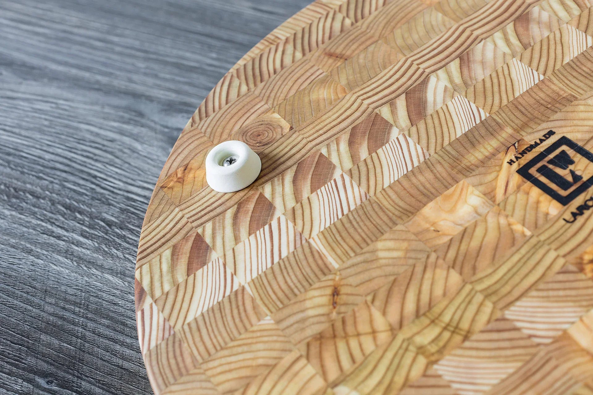 Larch Wood Canada Round Premium Cutting Board - Marcel’s Culinary Experience