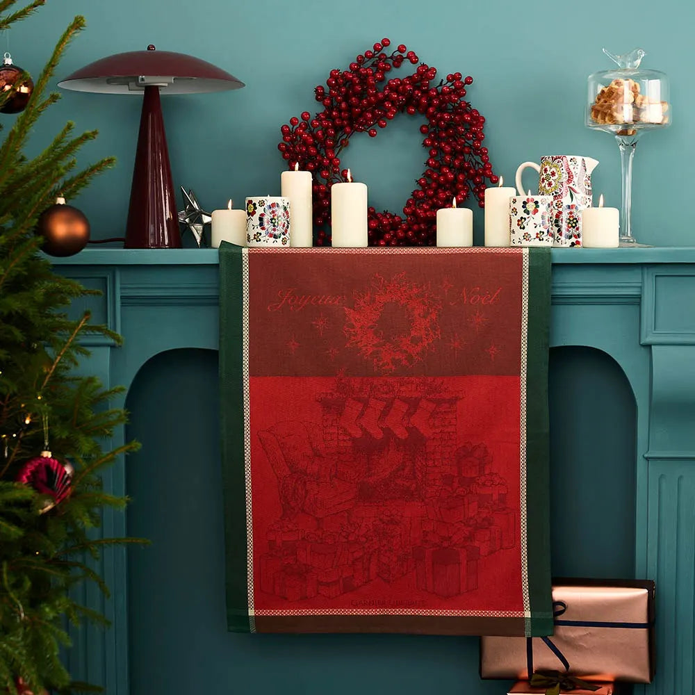 Garnier-Thiebaut Les Cadeaux De Noel Houx Kitchen Towel