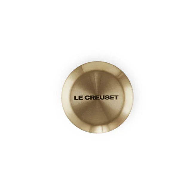 Le Creuset Signature Stainless Steel Knob Light Gold M 2" - Marcel’s Culinary Experience