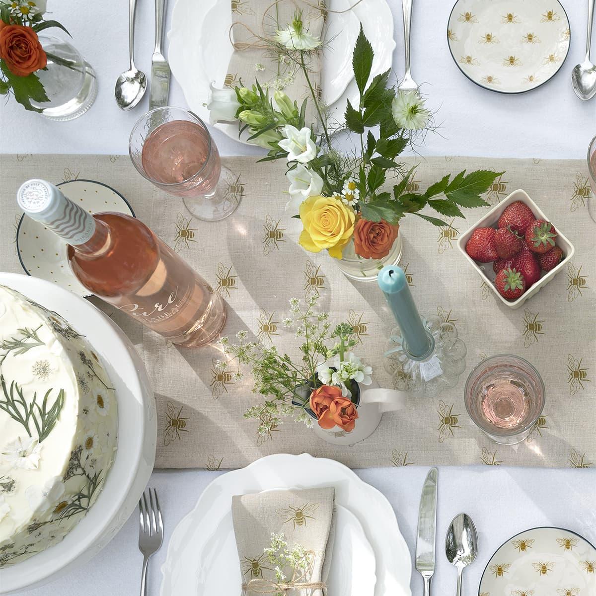 Sophie Allport Bees Stoneware Small Side Plate - Marcel’s Culinary Experience