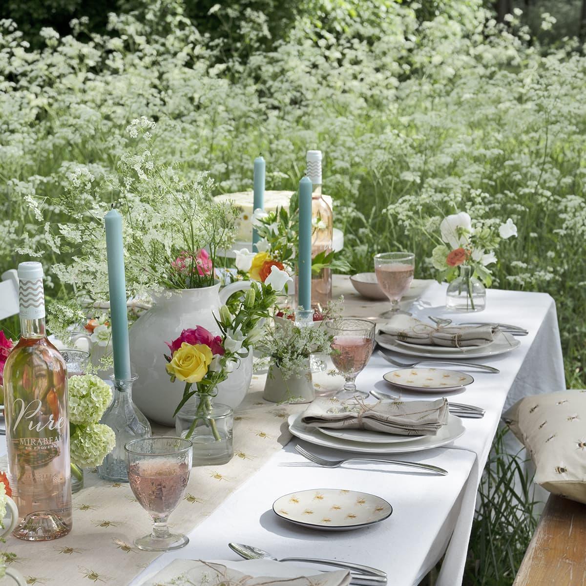 Sophie Allport Bees Stoneware Small Side Plate - Marcel’s Culinary Experience