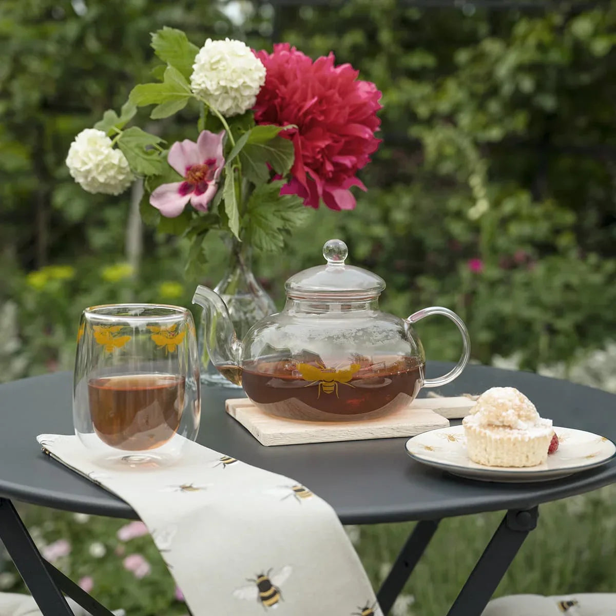 Sophie Allport Bees Stoneware Small Side Plate - Marcel’s Culinary Experience