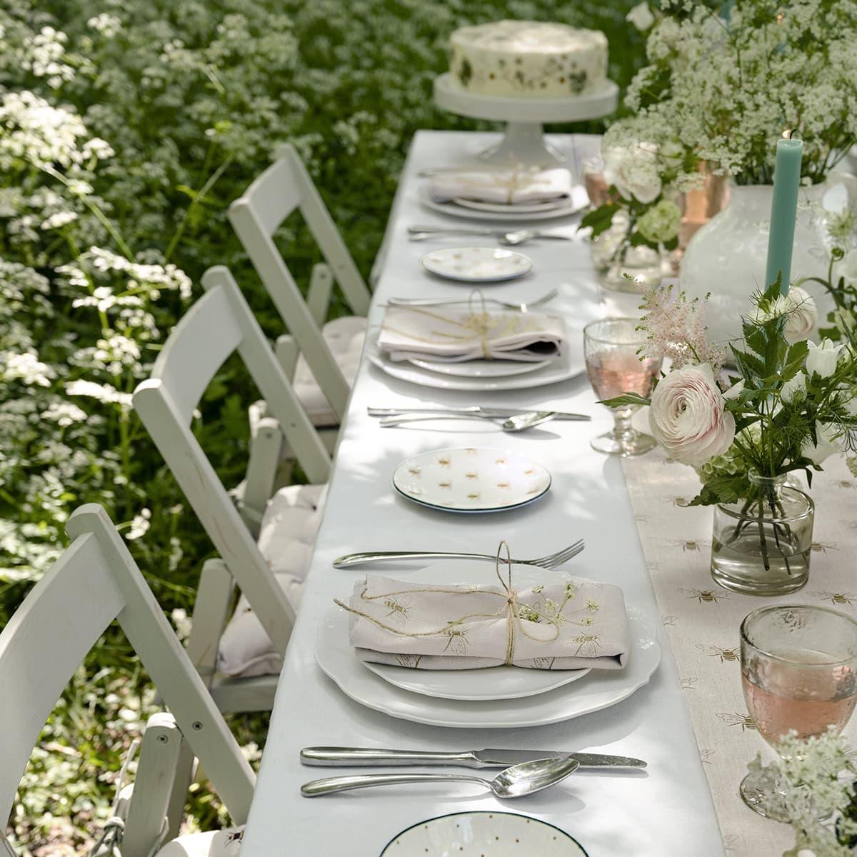 Sophie Allport Bees Stoneware Small Side Plate - Marcel’s Culinary Experience