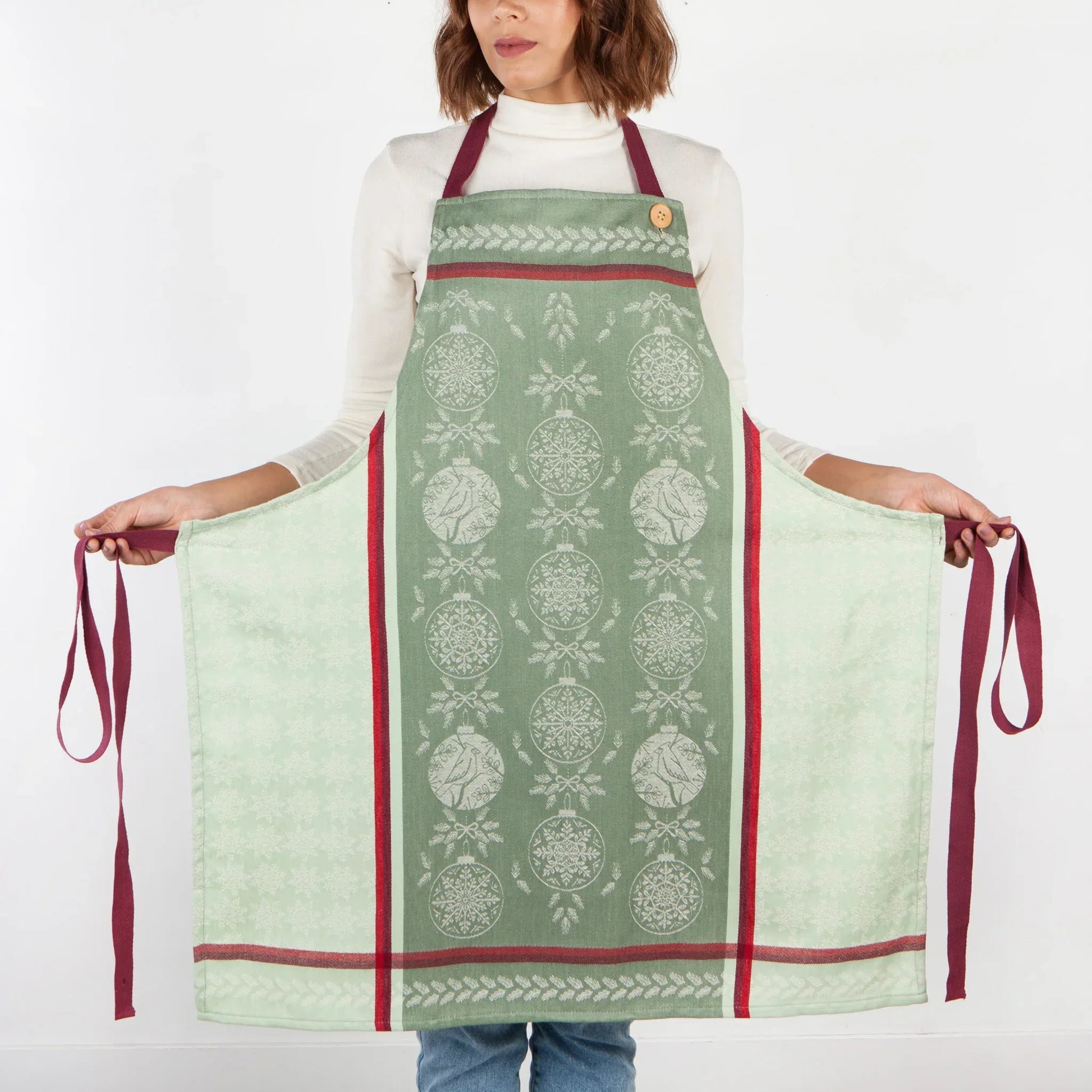 Good Tidings Jacquard Apron - Marcel’s Culinary Experience