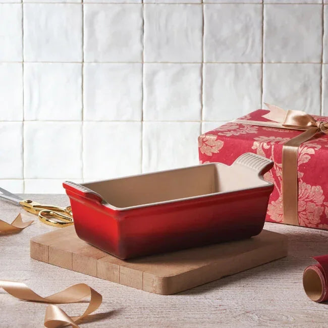 Le Creuset Heritage Loaf Pan - Cerise - Marcel’s Culinary Experience