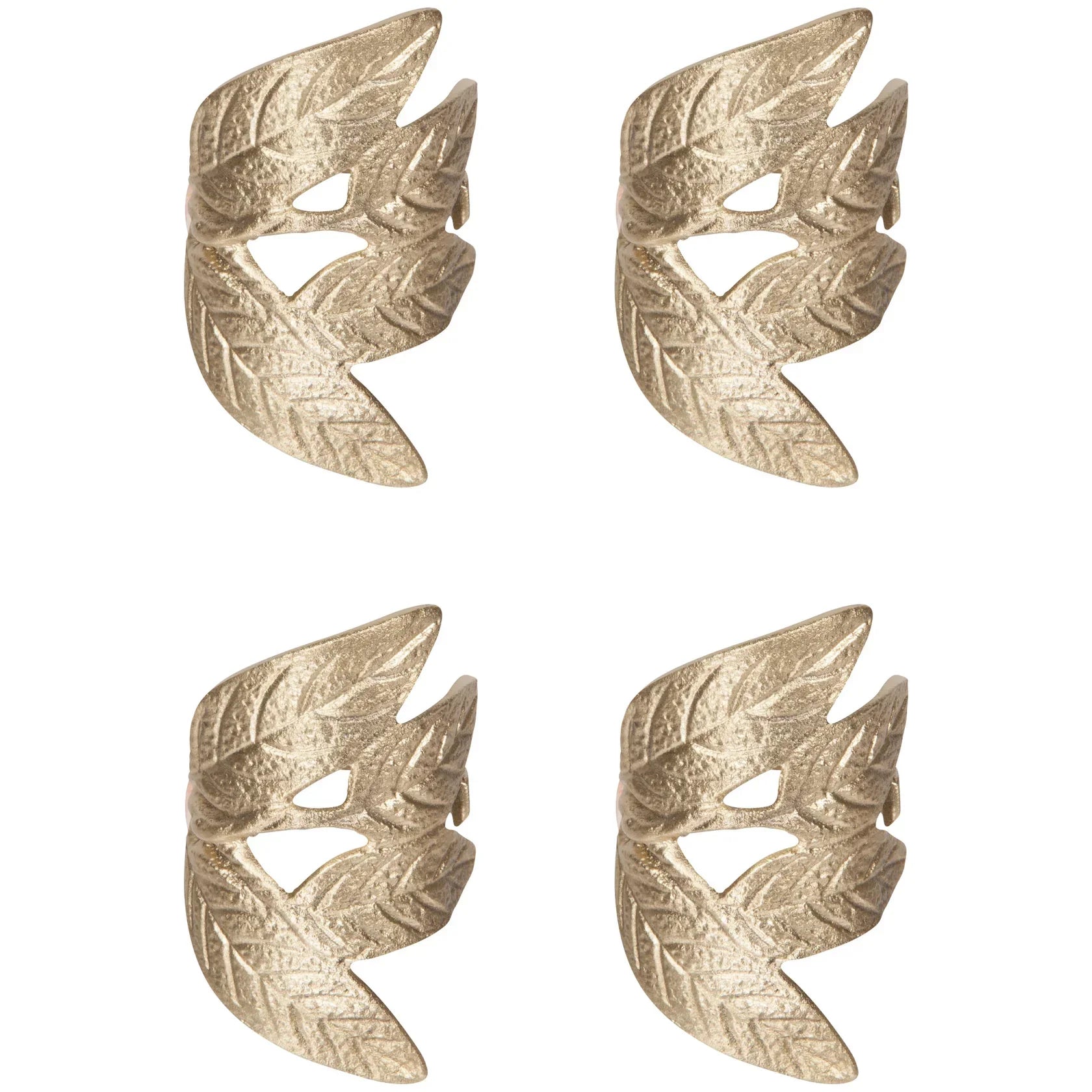 Frond Napkin Rings Set of 4 - Marcel’s Culinary Experience