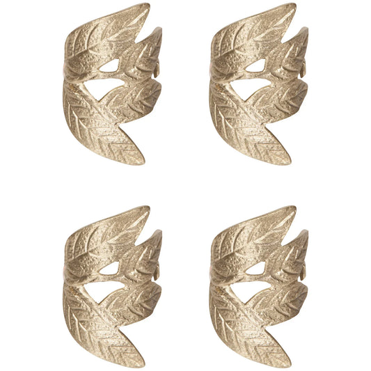 Frond Napkin Rings Set of 4 - Marcel’s Culinary Experience