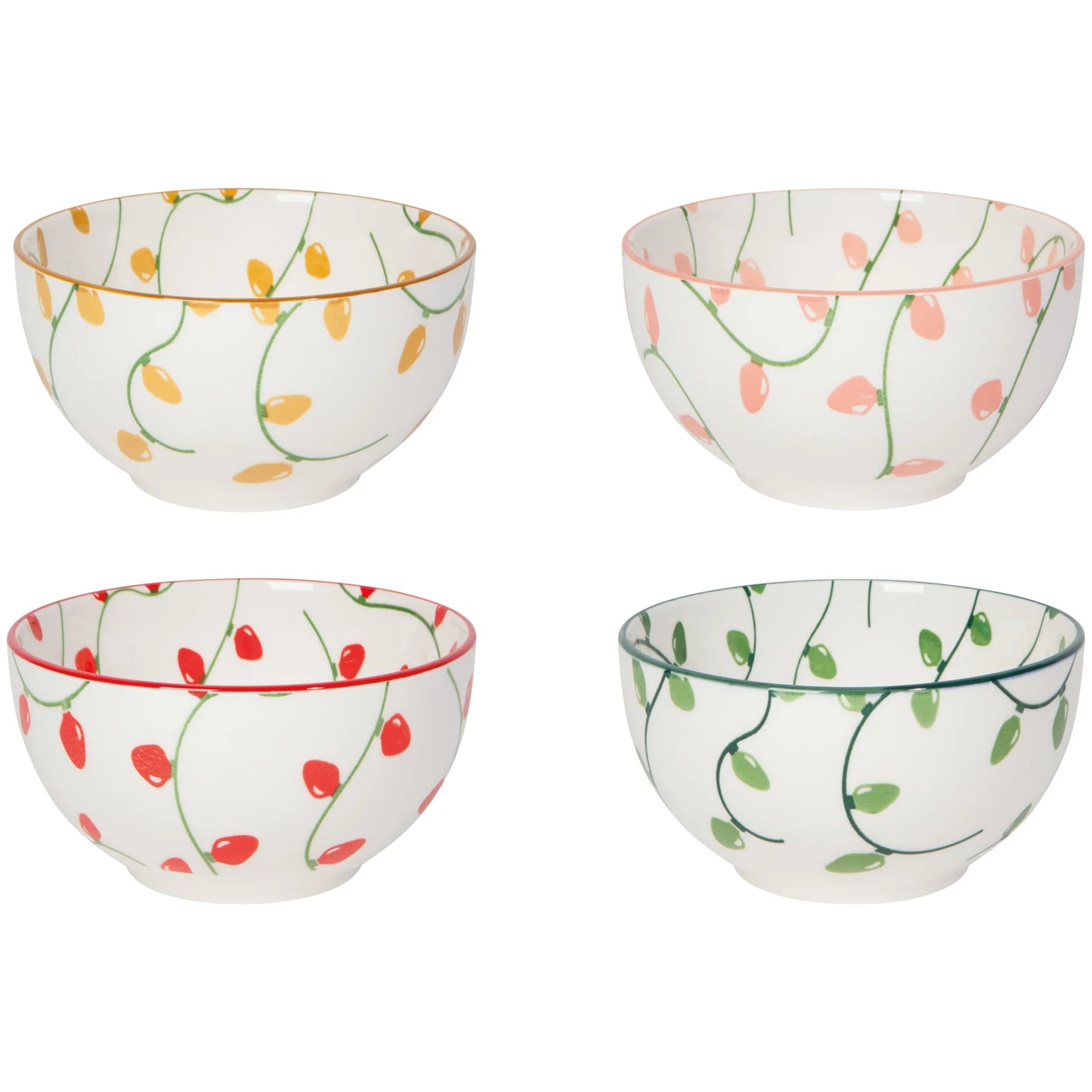 Holiday Glow Christmas Bowls
