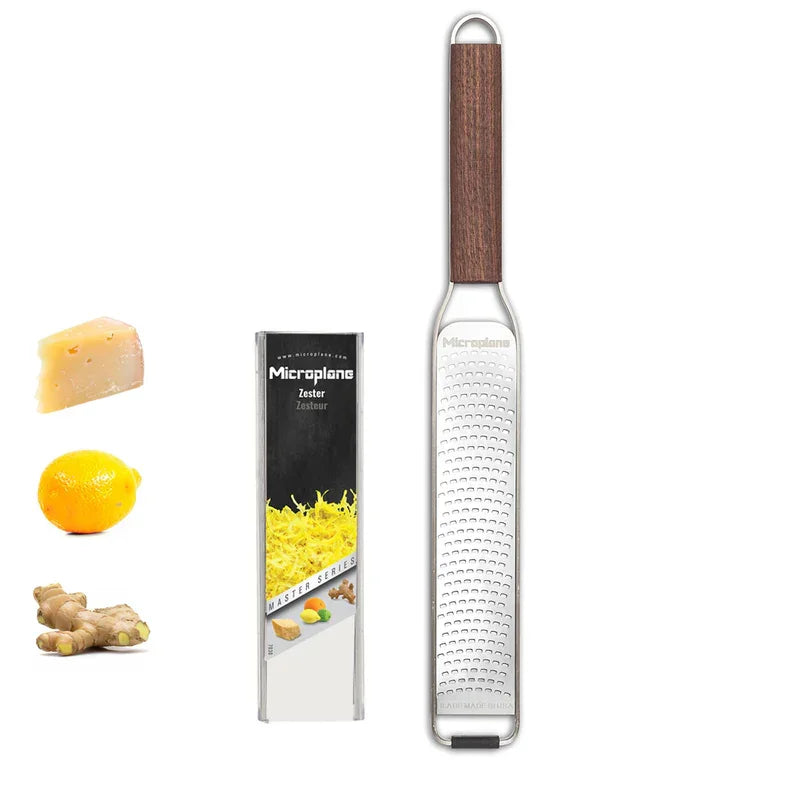 Microplane Master Series Zester with Walnut Wood Handle - Marcel’s Culinary Experience