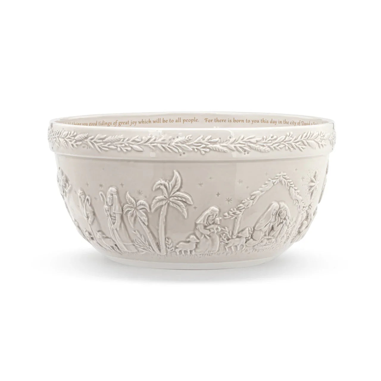 In a Manger Nativity Serving Bowl - Marcel’s Culinary Experience