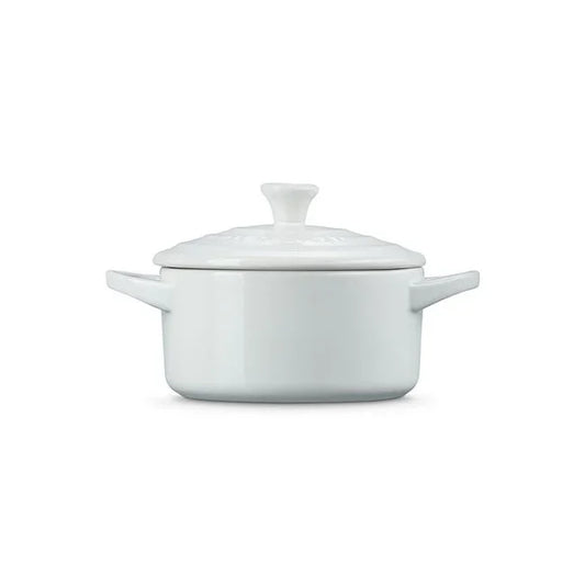 Le Creuset Mini Round Cocotte - White - Marcel’s Culinary Experience