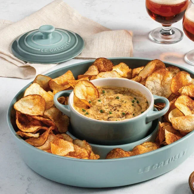 Le Creuset Mini Round Cocotte - Sea Salt - Marcel’s Culinary Experience