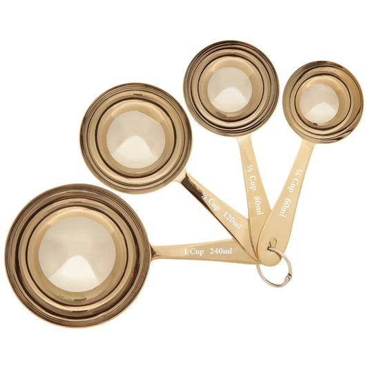 Gold Measuring Cups Set of 4 - Marcel’s Culinary Experience