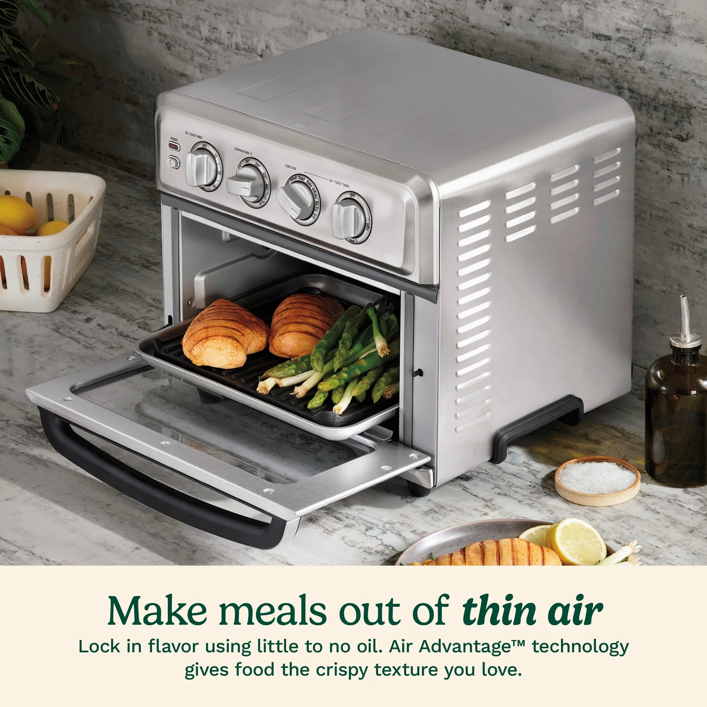 Cuisinart Air Fryer Toaster Oven with Grill - Stainless Steel