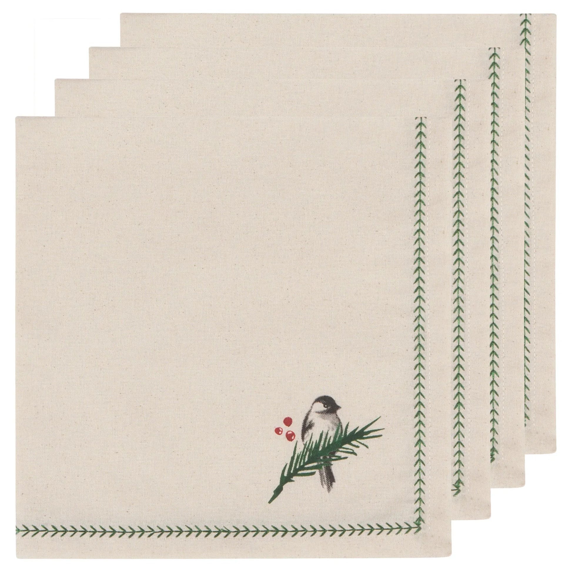 Forest Birds Napkins Set of 4 - Marcel’s Culinary Experience