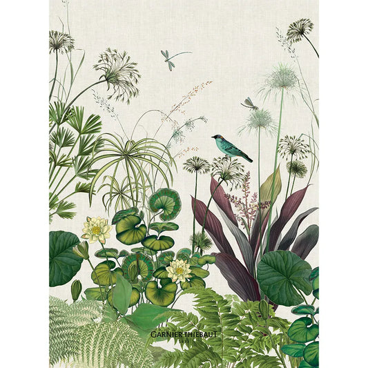 Garnier Thiebaut Nenuphars Parchemin Kitchen Towel