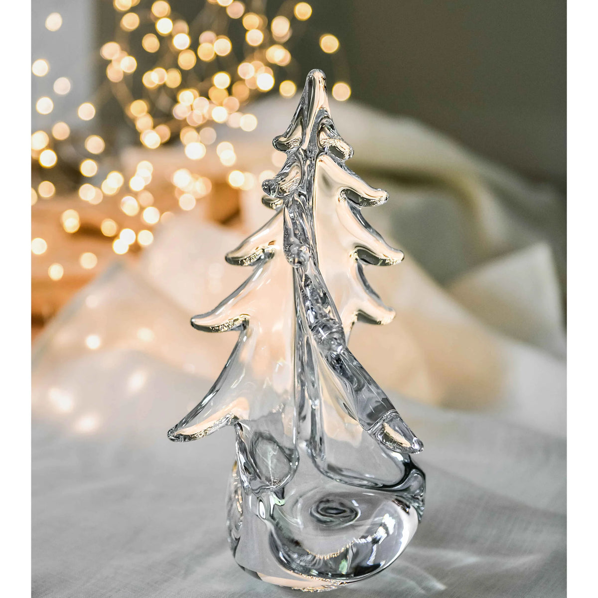 Simon Pearce Vermont Twist Evergreen, 18 Inch