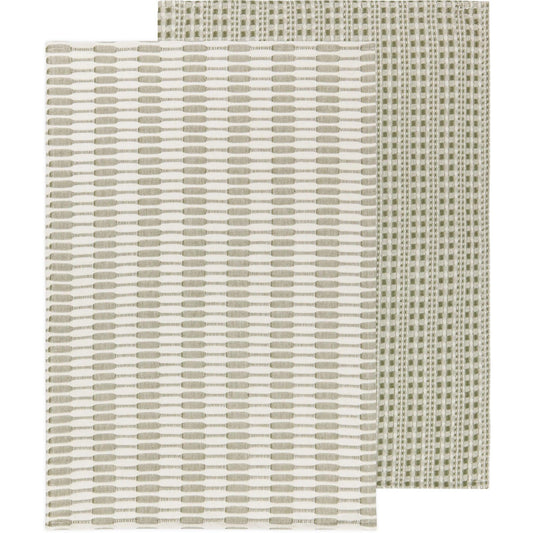 Abode Olive Branch Kitchen Towels Set/ 2