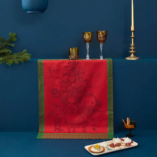 Garnier Thiebaut Noel D'Enfance Houx Kitchen Towel - Marcel’s Culinary Experience