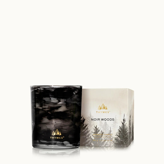 Thymes Noir Woods 6.5 oz Poured Candle - Marcel’s Culinary Experience