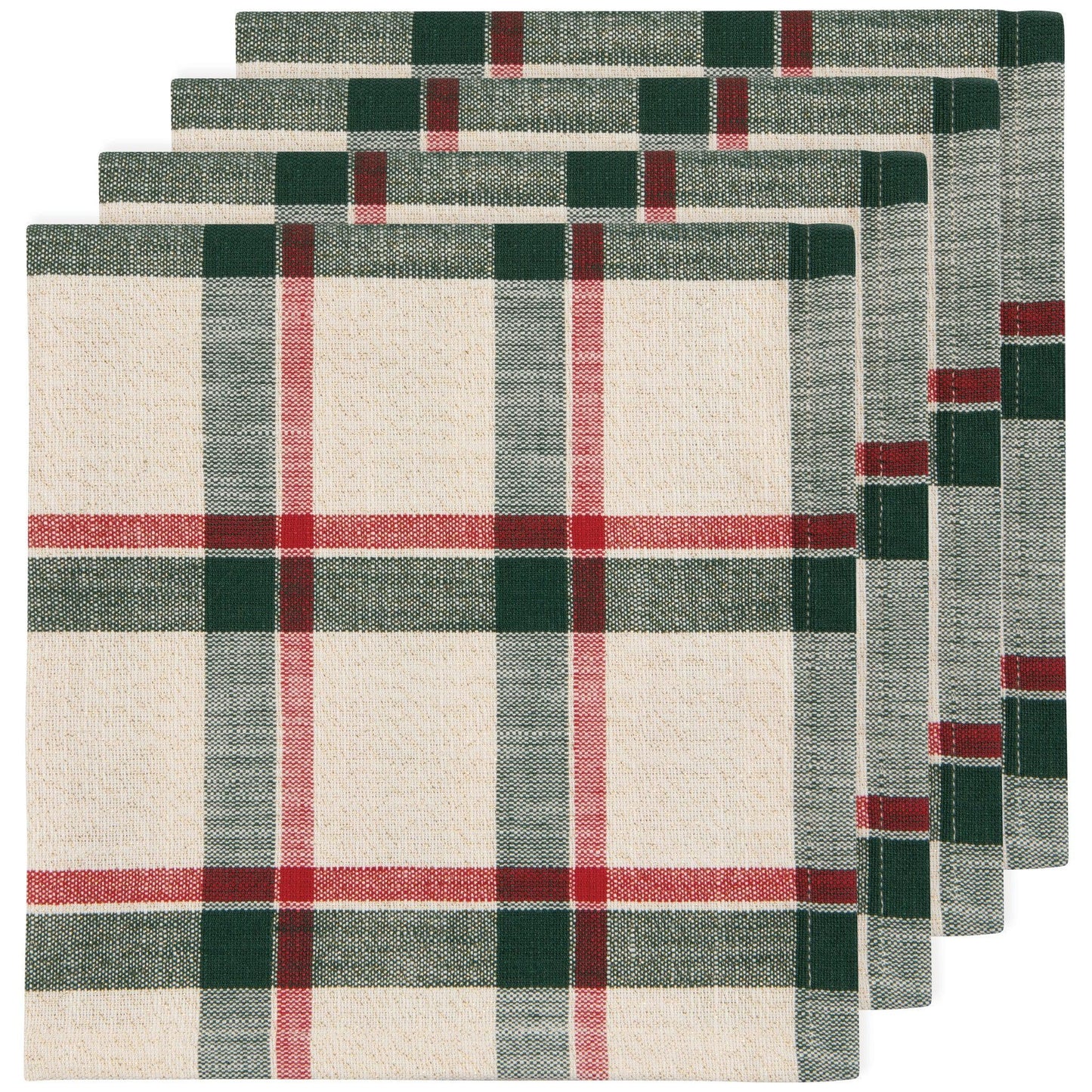 Noel Plaid Christmas Napkins Set of 4 - Marcel’s Culinary Experience