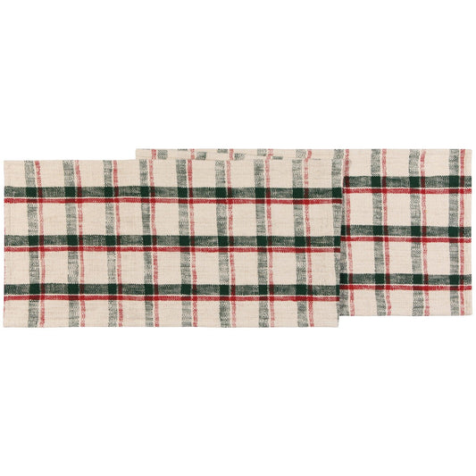 Noel Plaid Christmas Table Runner - Marcel’s Culinary Experience