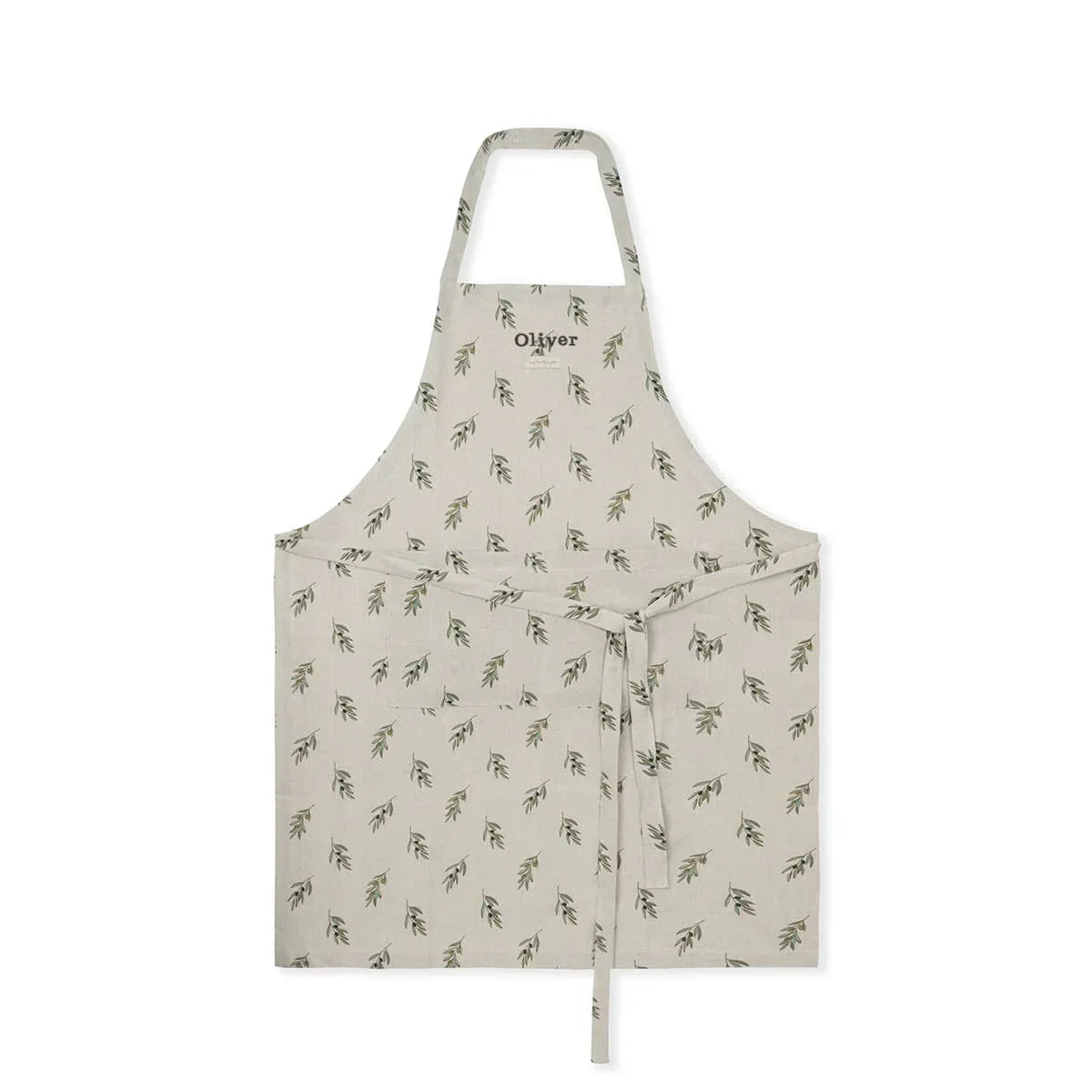 Sophie Allport Olive Linen Adult Apron - Marcel’s Culinary Experience
