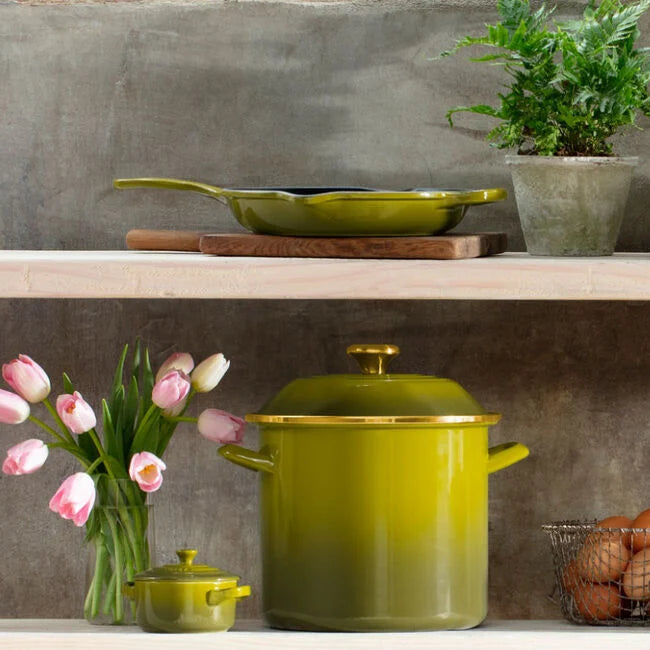 Le Creuset Stockpot 10 qt - Olive