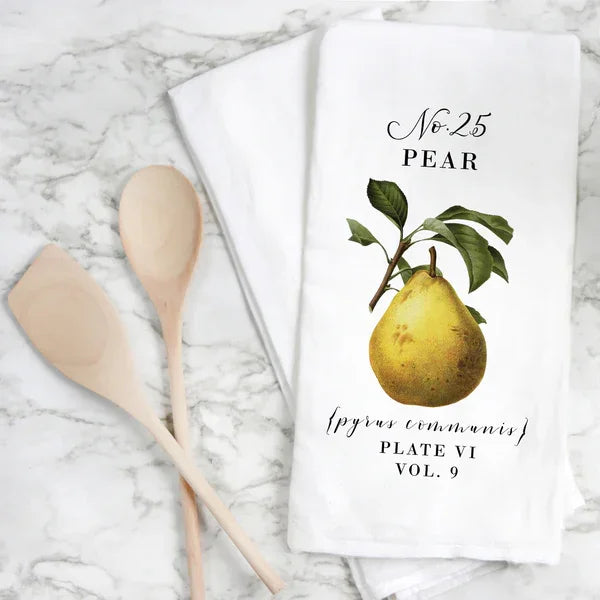 Porter Lane Home Botanical Pear Tea Towel - Marcel’s Culinary Experience