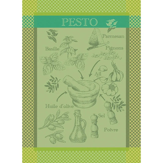 Garnier-Thiebaut Pesto Verde Kitchen Towel
