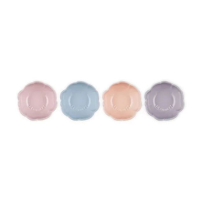 Le Creuset Petal Mini Bowls, Set of 4