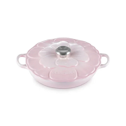 Le Creuset Signature Petal Braiser - Shell Pink - Marcel’s Culinary Experience