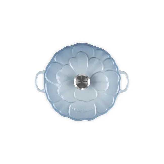 Le Creuset Signature Petal Braiser - Coastal Blue