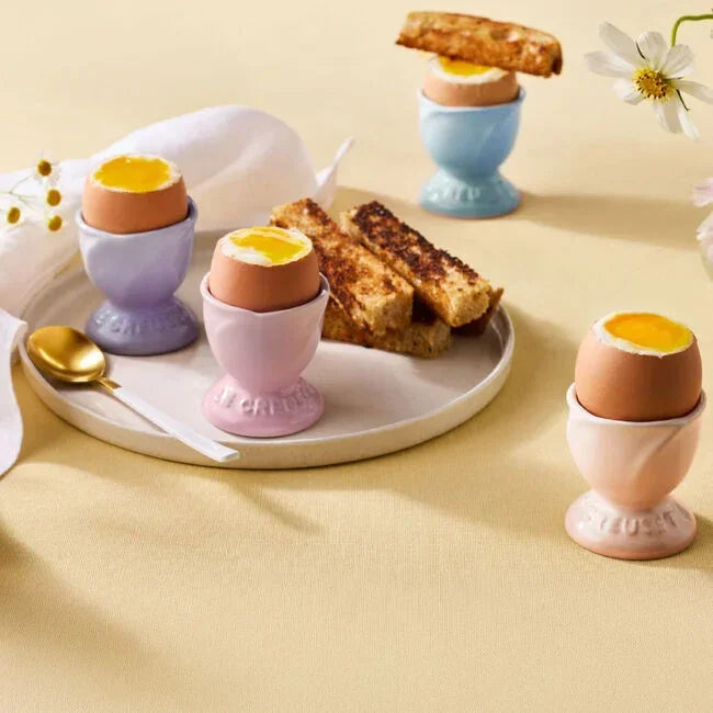 Le Creuset Petal Egg Cups, Set of 4
