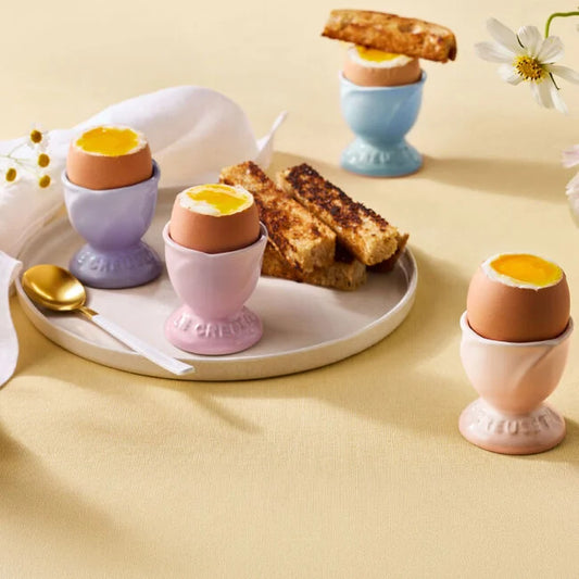 Le Creuset Petal Egg Cups, Set of 4