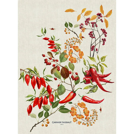 Garnier Thiebaut Piments Doux Épicés Kitchen Towel