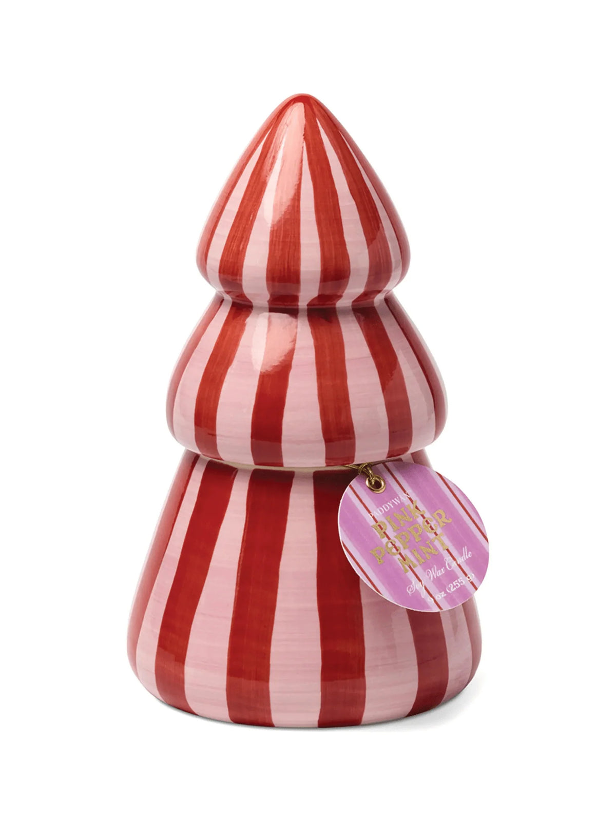 Paddywax Cabana Pink Peppermint Tree Candle, 9 oz