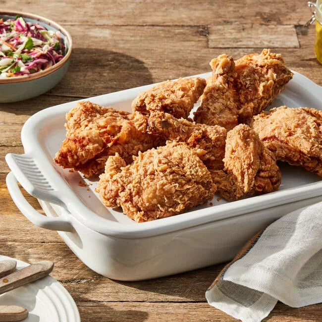 Le Creuset Rectangular Dish with Platter Lid White - Marcel’s Culinary Experience