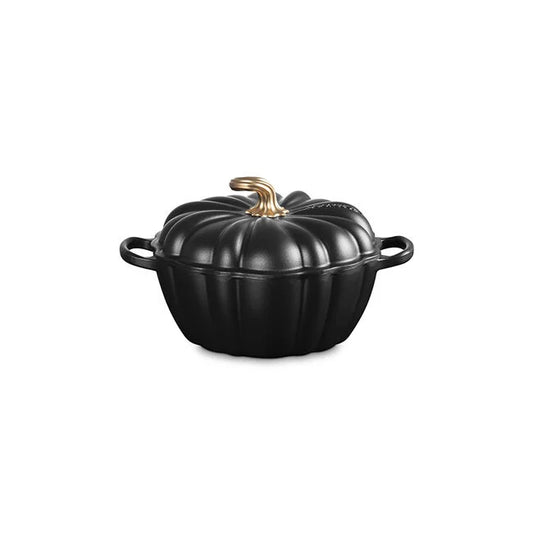 Le Creuset Signature Pumpkin Cocotte - Licorice