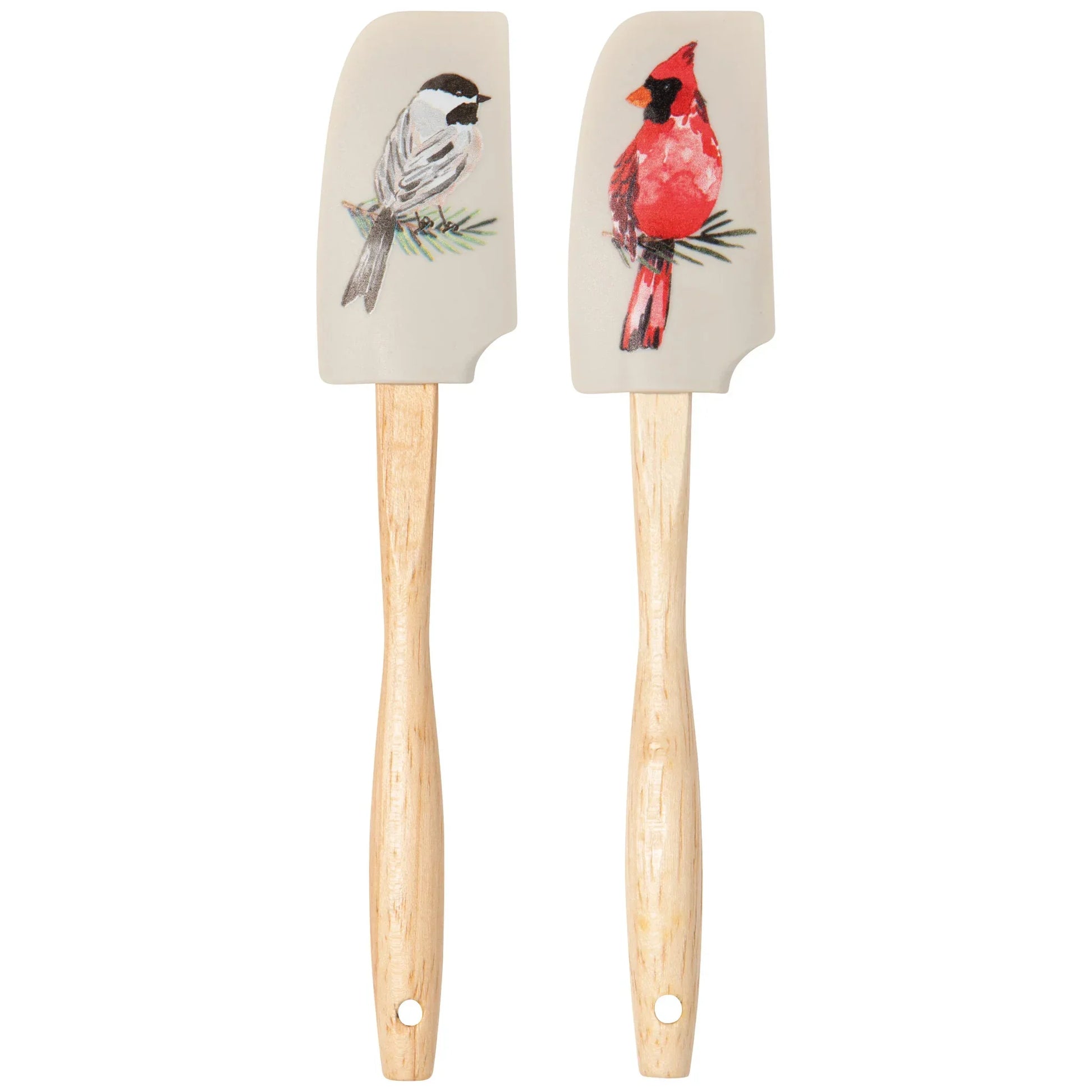 Birds & Boughs Christmas Mini Silicone Spatulas Set of 2 - Marcel’s Culinary Experience