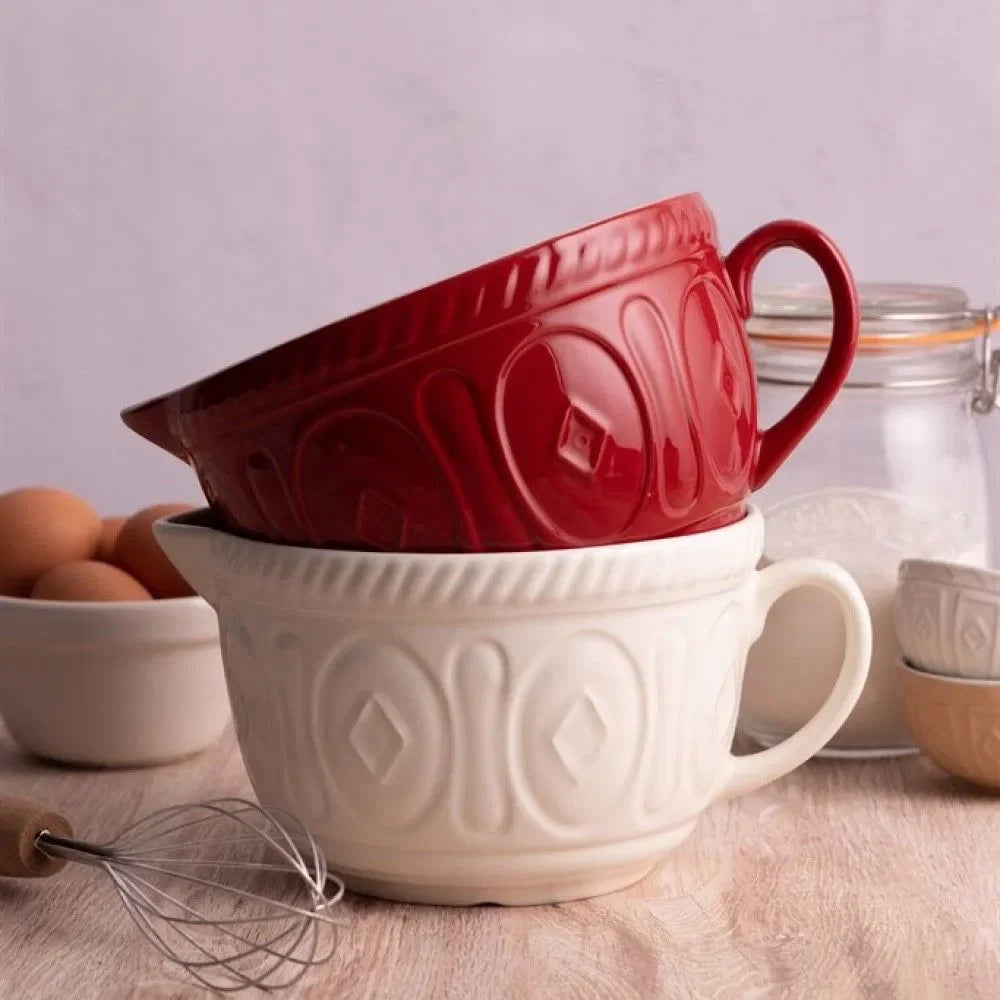 Mason Cash Color Mix Red Batter Bowl - Marcel’s Culinary Experience