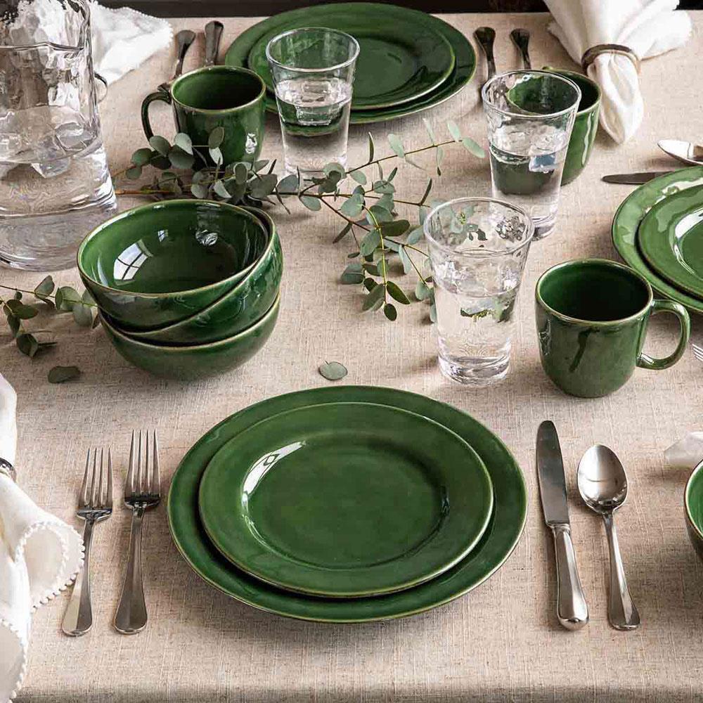 Juliska Puro 16pc Place Setting - Basil - Marcel’s Culinary Experience